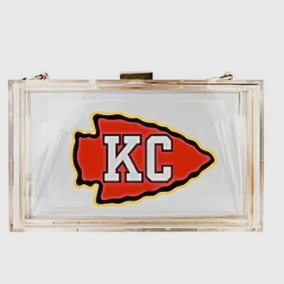 Kansas City Chiefs Clear Acrylic Bag - Picture 5 of 5